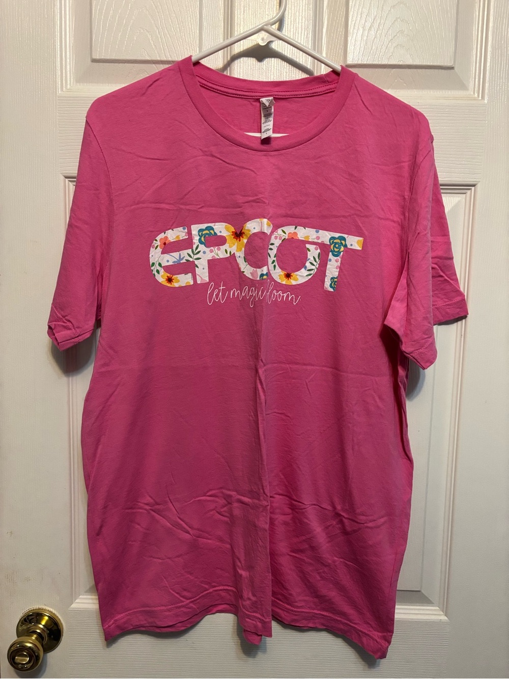 Pink EPCOT ‘Let Magic Bloom’ T-shirt - Large